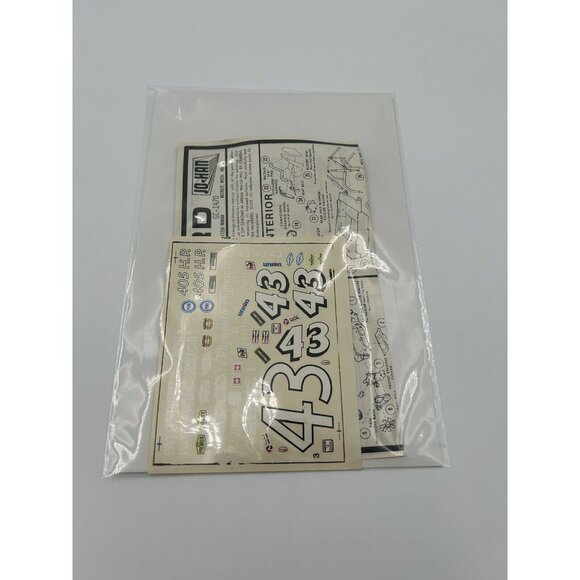 Jo-Han 1/25 Scale PLYMOUTH SUPERBIRD Stock Or Race original Decal, Ins￼truction - Picture 5 of 5